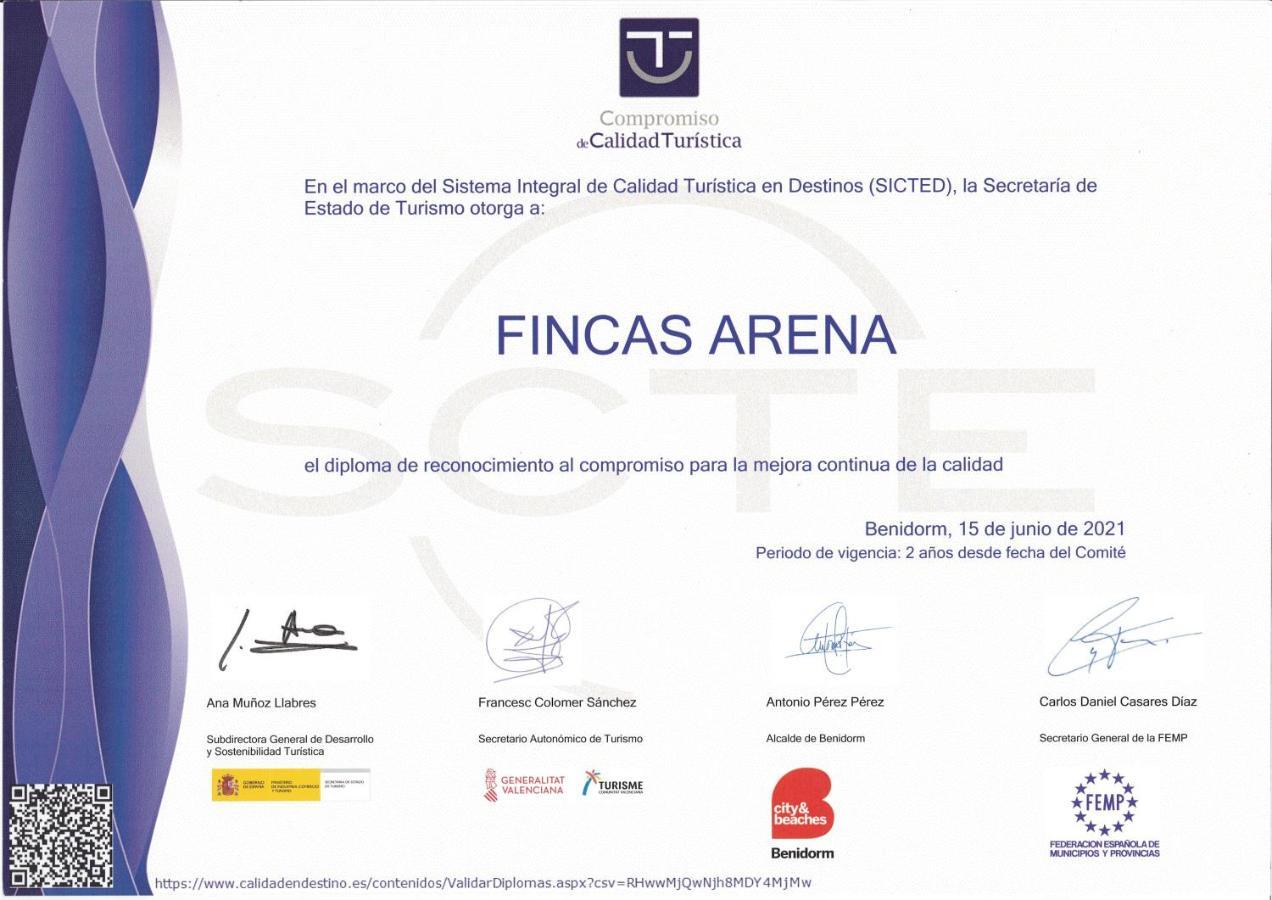 Islandia - Fincas Arena Benidorm Exterior photo